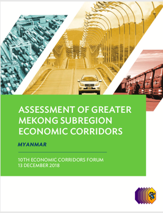 Study of Economic Corridor in Myanmar, ADB, 2017 