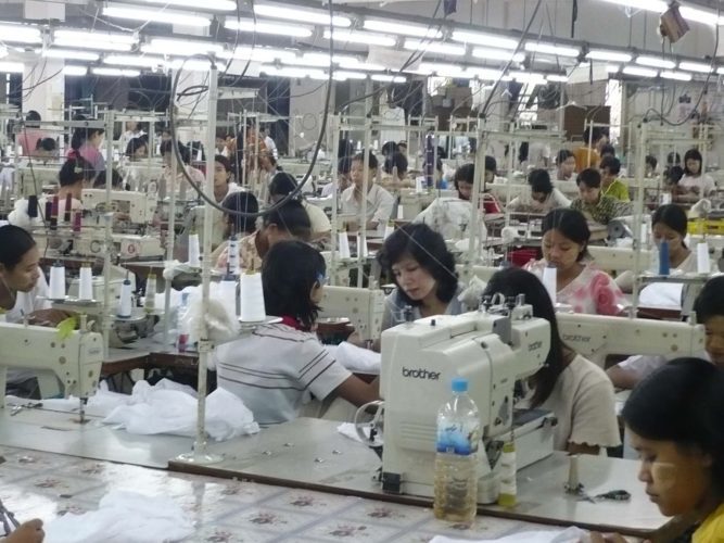 Garment Workers in PERI urban areas, Yangon, Myanmar 2018 